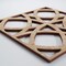 Ekena Millwork Small Fleetwood Decorative Fretwork Wood Wall Panels, Red Oak, 11 3/8"W x 11 3/8"H x 3/8"T WALW12X12X0375FLTRO - alternate 3